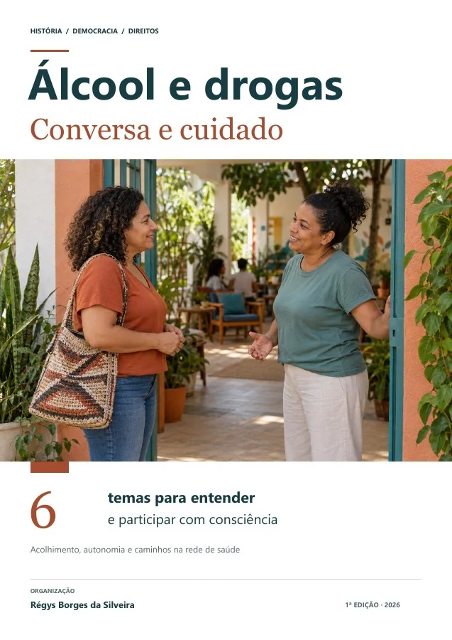 Capa de Álcool e outras drogas: conversar e buscar cuidado