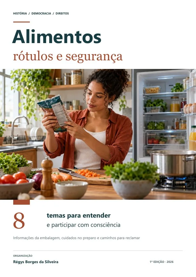 Capa de Alimentos: rótulos, conservação e segurança no consumo