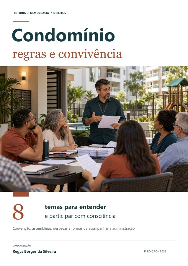 Capa de Condomínio e vizinhança: regras, decisões e prestação de contas