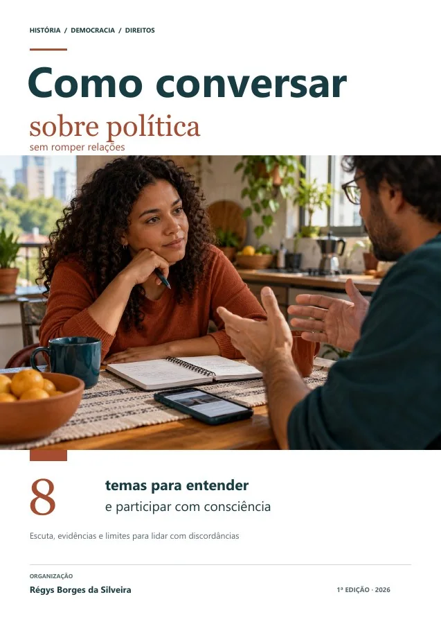 Capa de Como conversar sobre política sem romper relações
