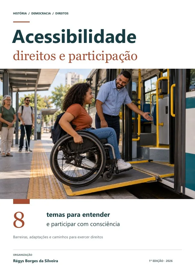Capa de Pessoa com deficiência: acessibilidade e participação