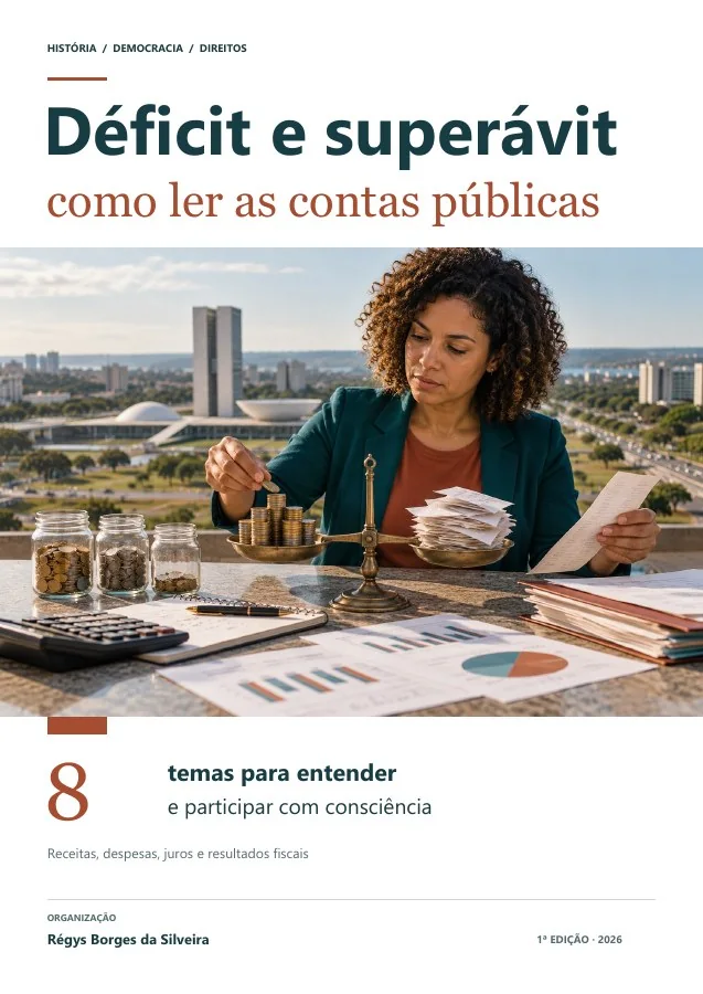Capa de Déficit e superávit: como ler as contas públicas