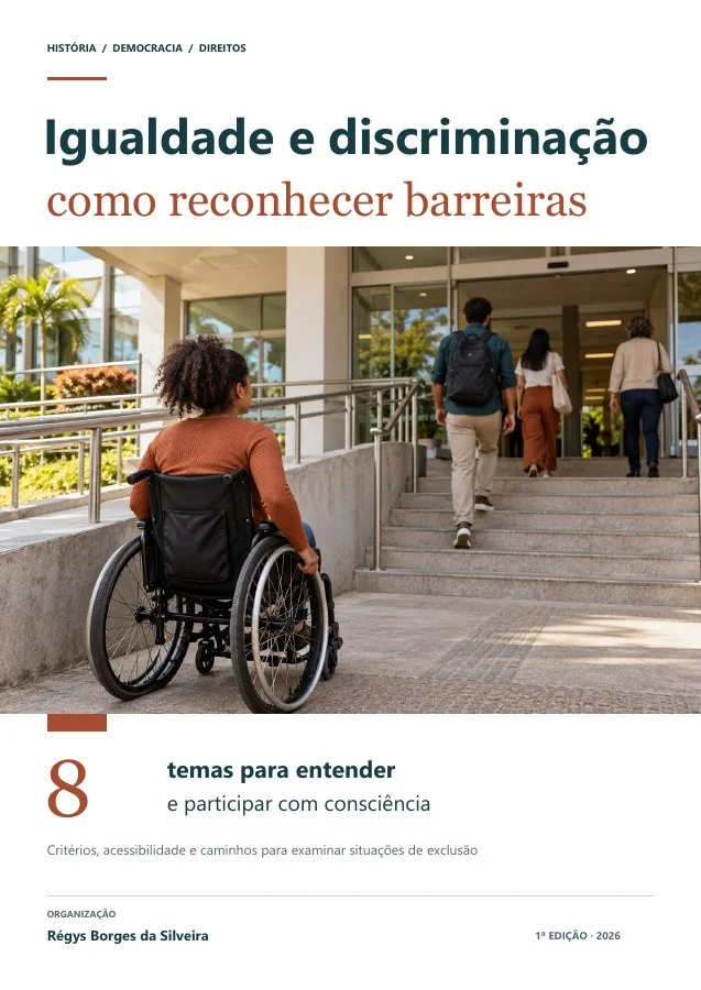 Capa de Igualdade e discriminação: como reconhecer barreiras