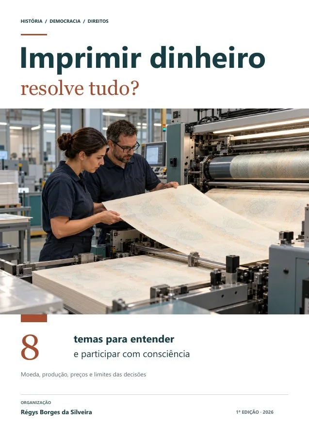 Capa de Por que não imprimir dinheiro para resolver tudo?