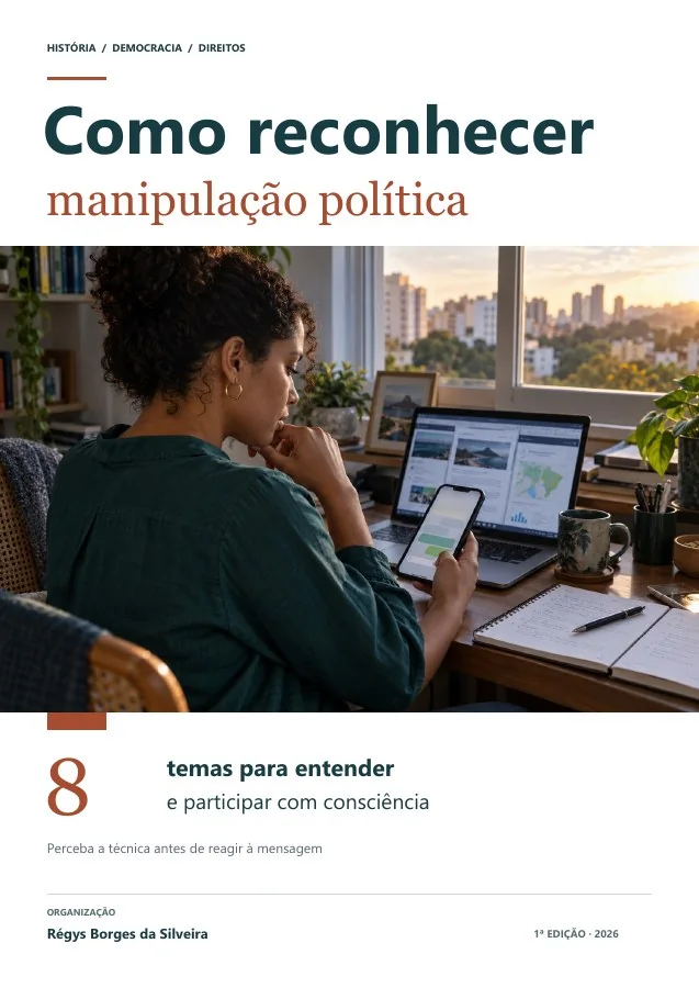 Capa de Como reconhecer manipulação política