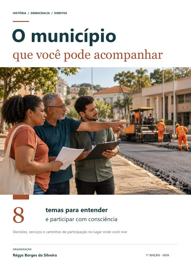 Capa de O município que você pode acompanhar