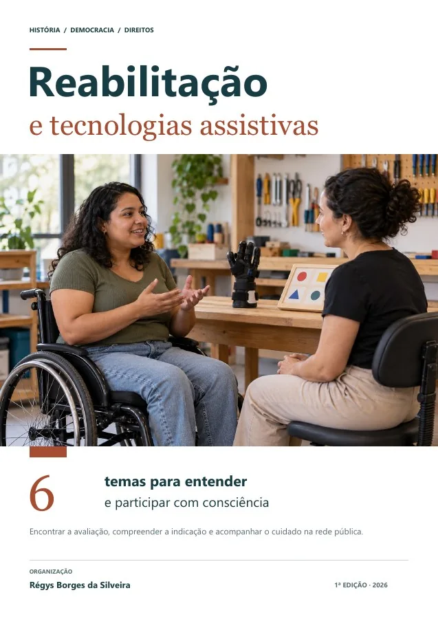 Capa de Reabilitação e tecnologias assistivas: acesso e acompanhamento