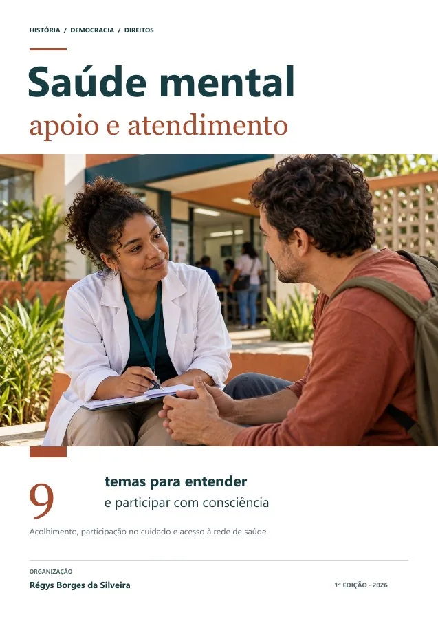 Capa de Saúde mental: apoio, direitos e caminhos de atendimento