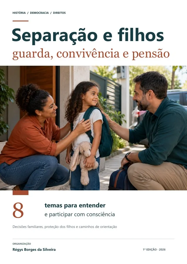 Capa de Separação, guarda e pensão: direitos e responsabilidades