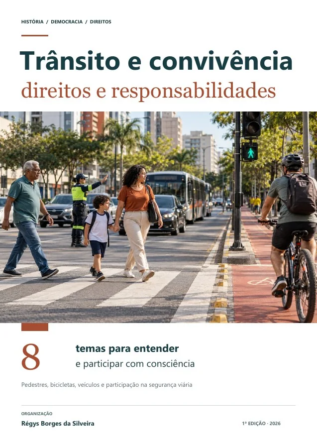 Capa de Trânsito e convivência nas vias públicas