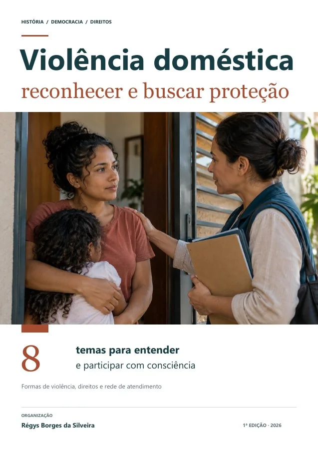 Capa de Violência doméstica: reconhecer, apoiar e buscar proteção